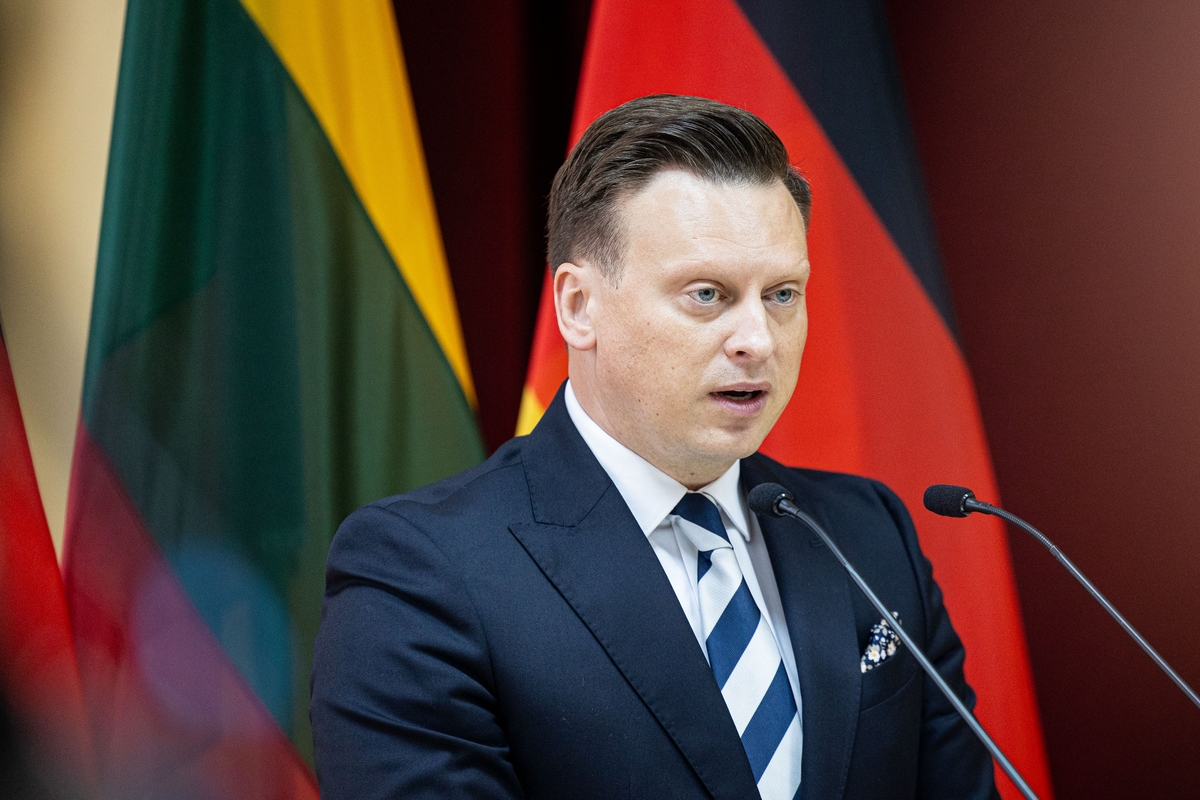 Vokiškos mokyklos atidarymas Vilniuje