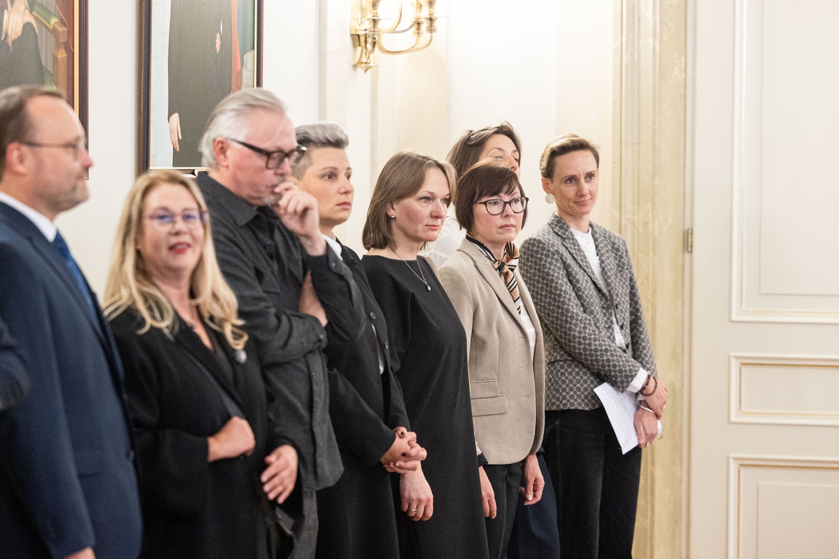 Gitanas Nausėda susitiko su kultūros bendruomenės atstovais