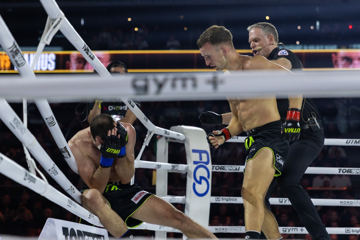 UTMA 13 X STANIONIS PROMOTIONS: pagrindinės vakaro kovos