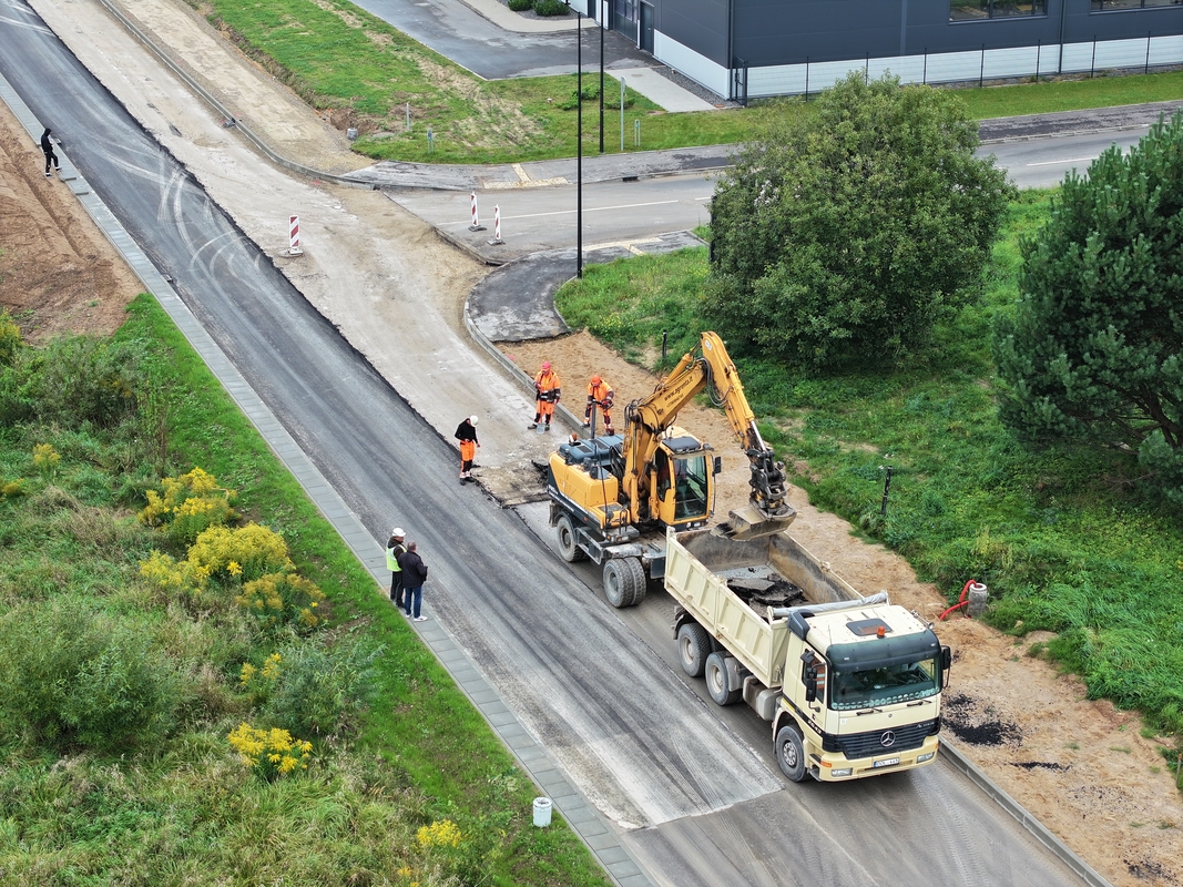 Vilniaus rajone toliau asfaltuojamos gatvės ir keliai