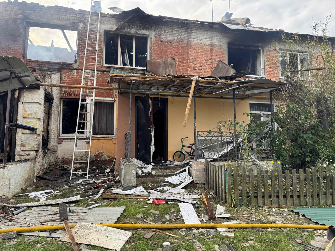 Rusų dronas Ukrainos kaime pražudė keturių asmenų šeimą