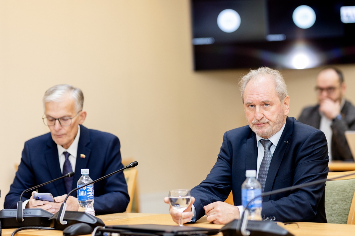 Susitikimas su kandidatais į Konstitucinio Teismo teisėjus