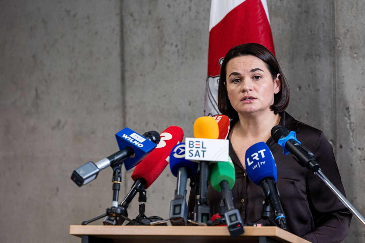 Cichanouskaja įspėja Trumpą: saugokitės Lukašenkos
