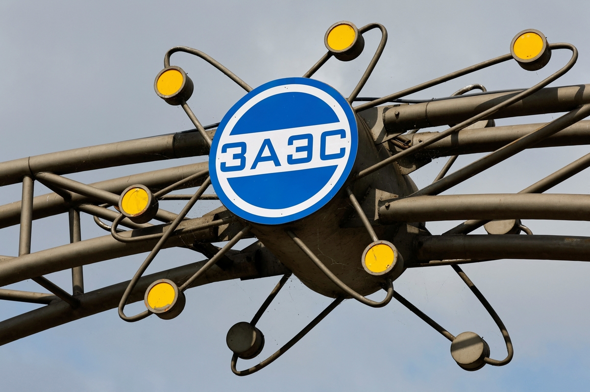 Ukraina skelbia, kad Rusija jau keturios dienos yra atjungusi elektrą Zaporižios atominei elektrinei
