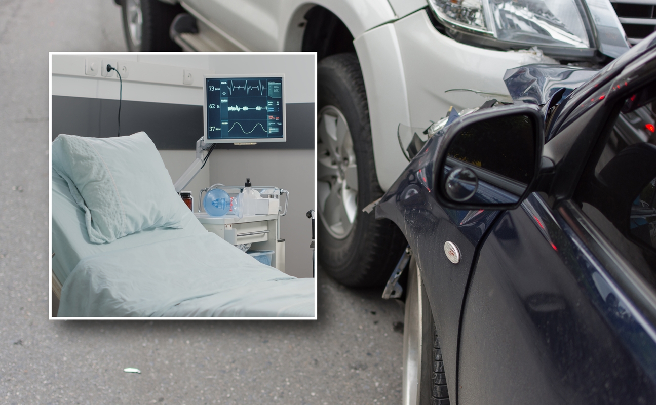 Vilniaus rajone susidūrė du automobiliai: nukentėjusieji paguldyti į ligoninę