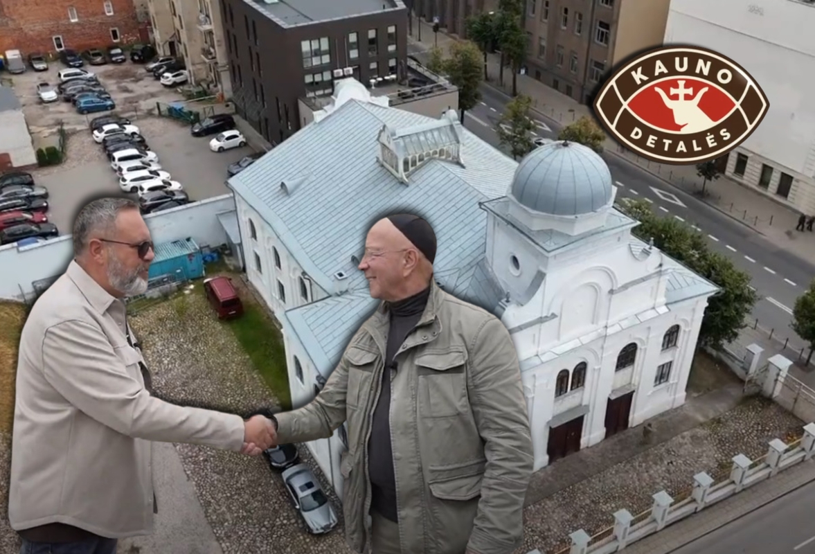 „Kauno diena“ pristato „Kauno detales“ – choralinės sinagogos istorija