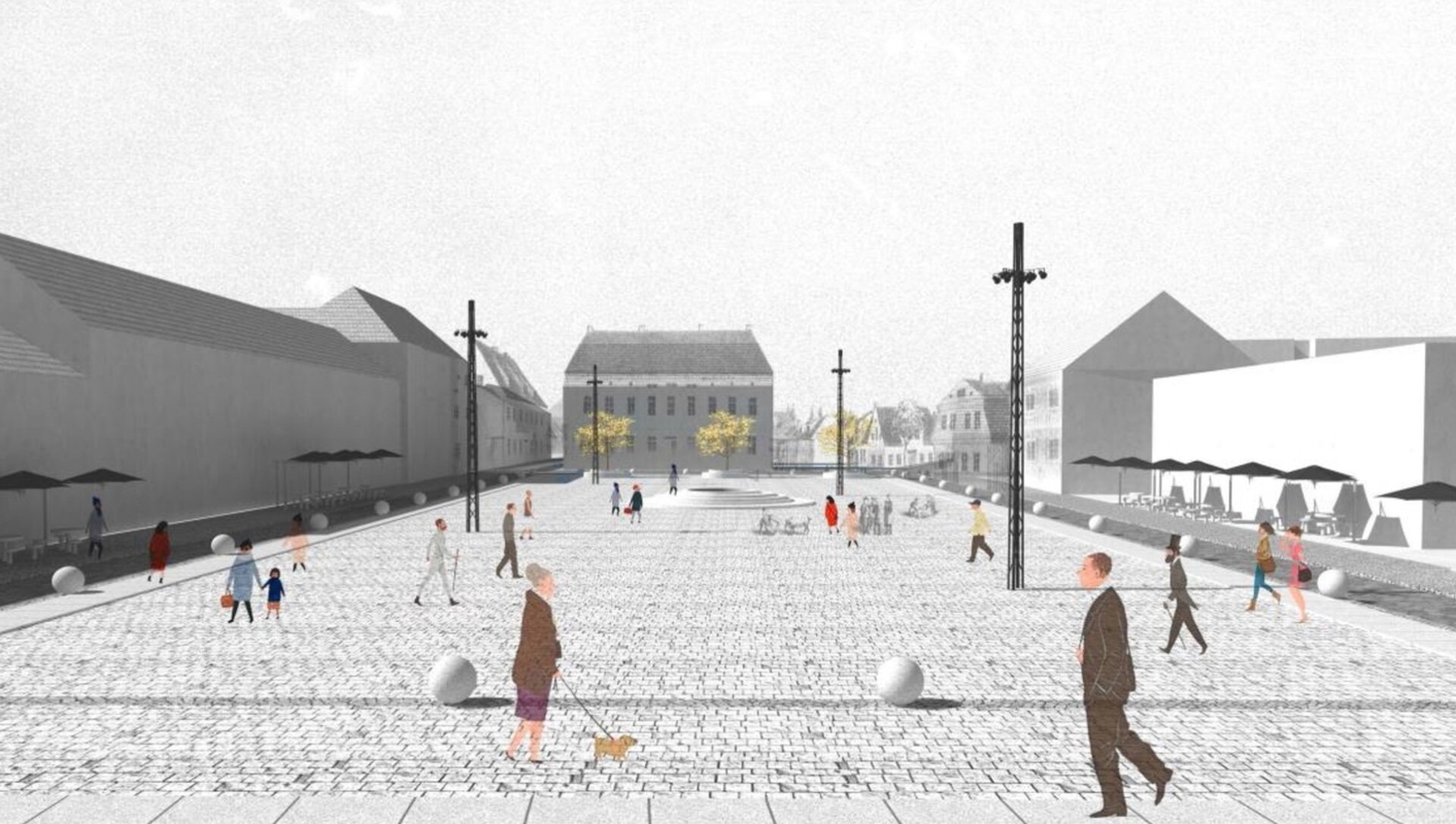Turgaus aikštės projektas juda į priekį – gautas statybos leidimas