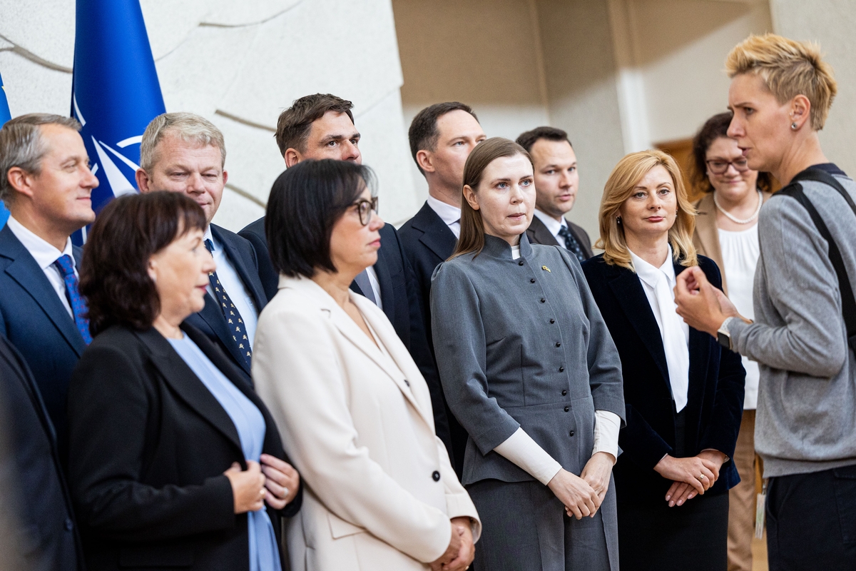 Naujosios sudėties Vyriausybė susirinko į pirmąjį posėdį