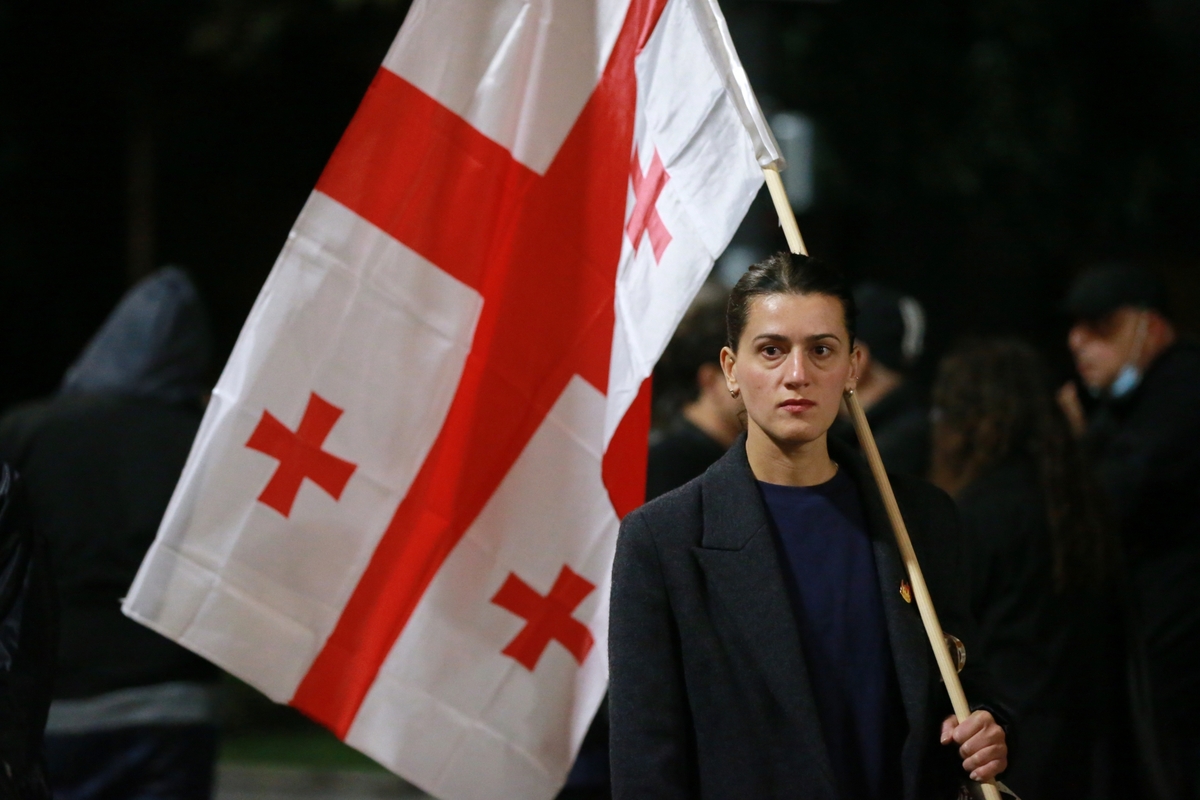 Sakartvele vyksta vietos rinkimai, opozicija ragina išnaudoti paskutinę progą išsaugoti demokratiją