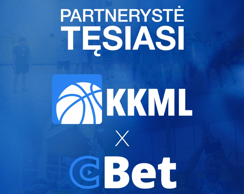 „CBet“ tęsia bendradarbiavimą su Kauno krepšinio mėgėjų lyga