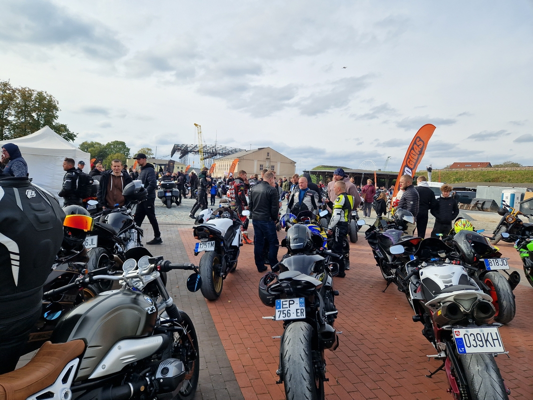Klaipėdą sudrebino motociklų variklių gausmas