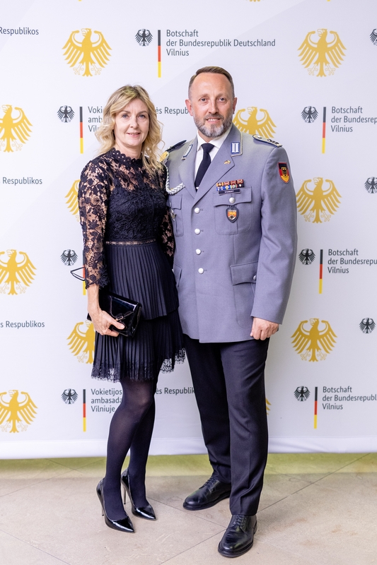  Vokietijos ambasada minėjo 35 Vokietijos Vienybės dieną