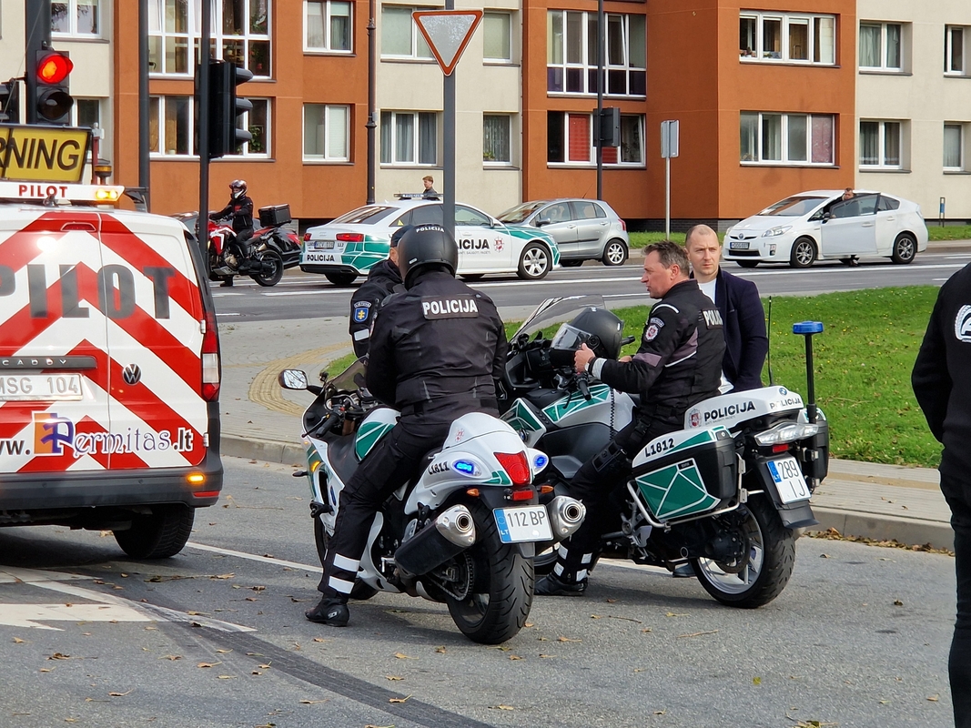 Klaipėdą sudrebino motociklų variklių gausmas