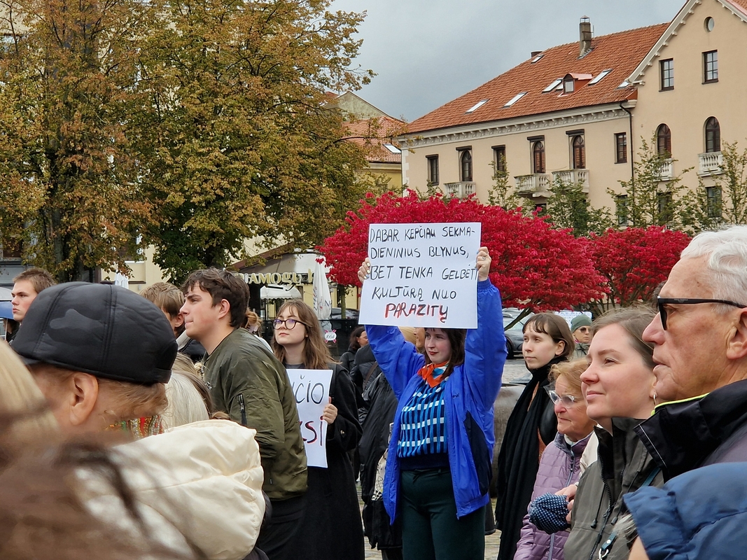 Teatro aikštėje – įspėjamasis streikas „Tai gali būti paskutinis kartas“