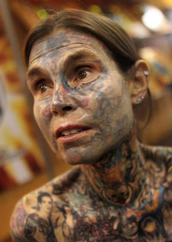 Labiausiai tatuiruoti pasaulio žmonės