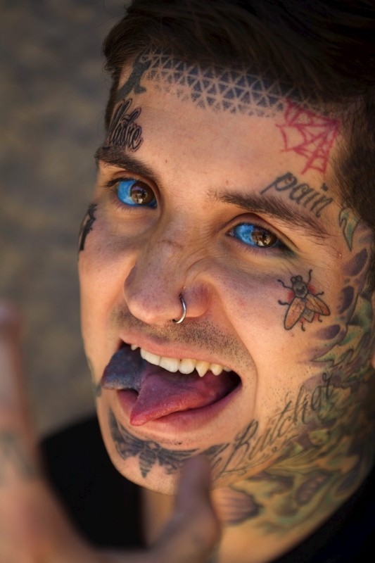Labiausiai tatuiruoti pasaulio žmonės