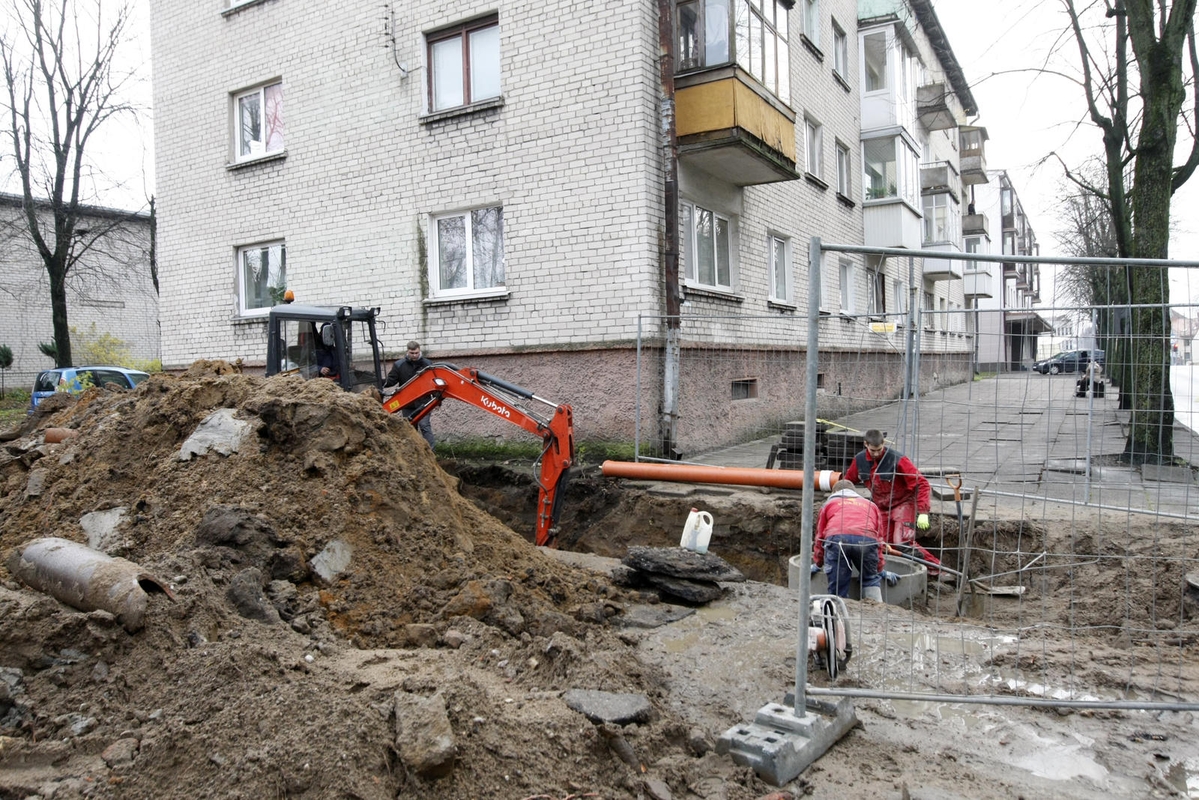Daugiabučių kiemų rekonstrukcija įsibėgėjo