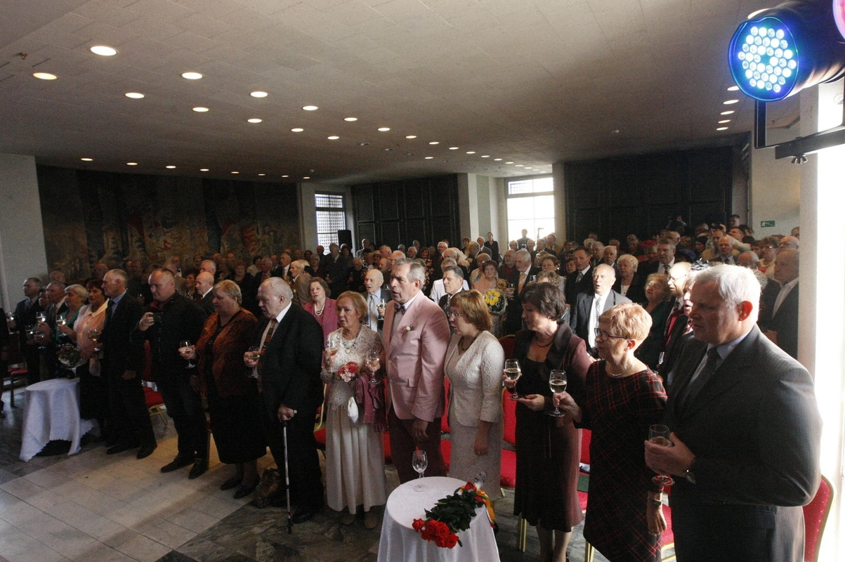 Auksinių vestuvių šventė Klaipėdoje