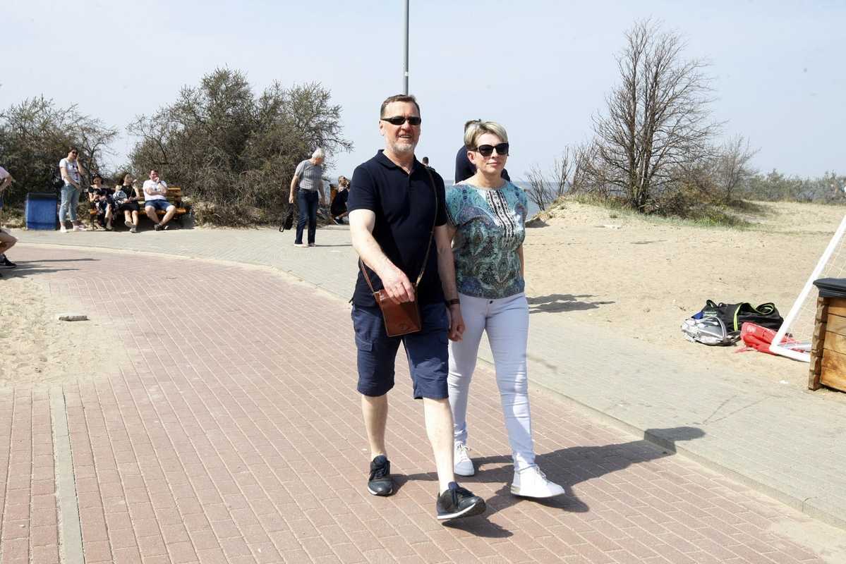 Klaipėdiečiai prie jūros