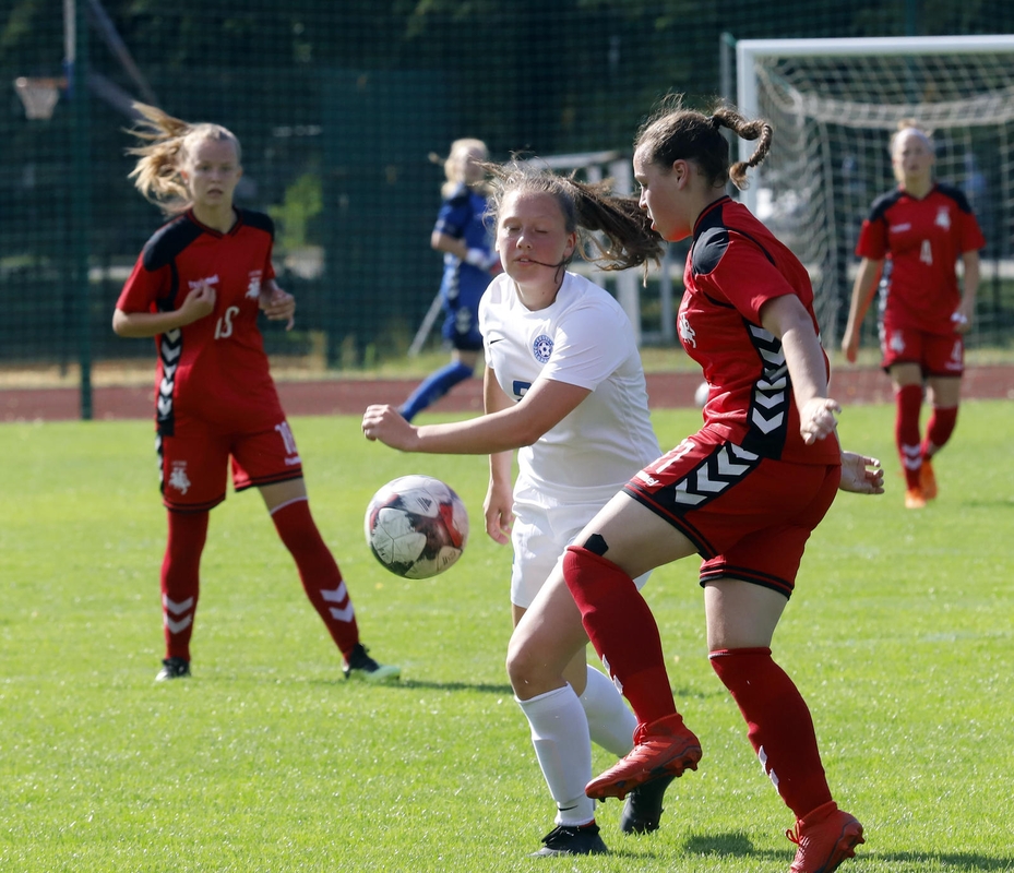 Baltijost taurė WU-17 futbolo rungtynės Lietuva - Estija 4:0