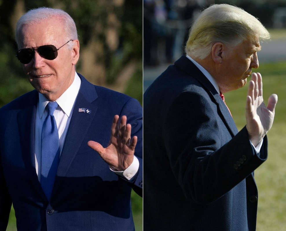 J. Bidenas ir D. Trumpas tą pačią dieną lankysis JAV ir Meksikos pasienyje