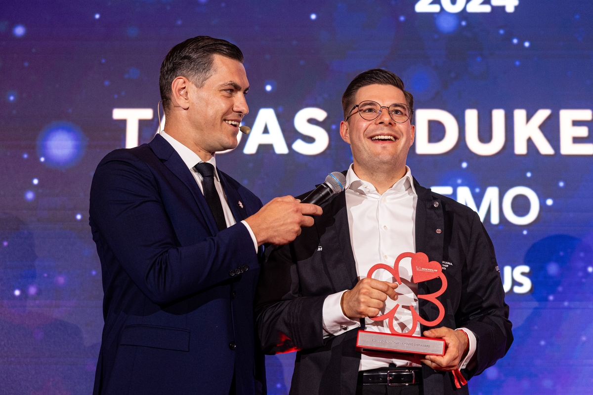 „Michelin“ gido įvertinimo paskelbimas
