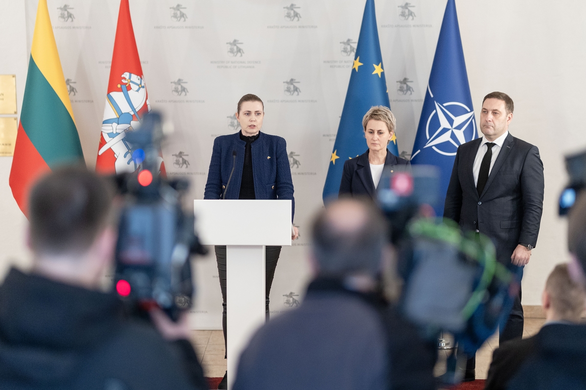 Spaudos konferencija dėl galimai padarytos nusikalstamos veikos vykdant viešuosius pirkimus