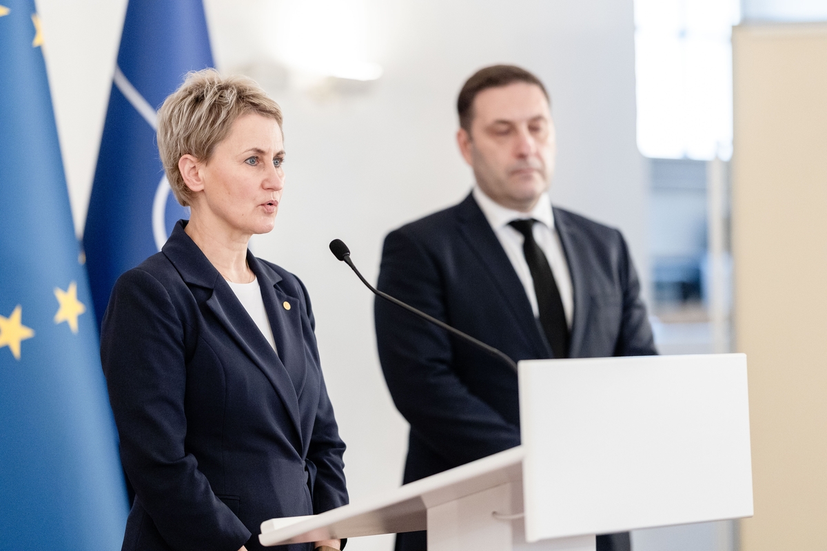 Spaudos konferencija dėl galimai padarytos nusikalstamos veikos vykdant viešuosius pirkimus