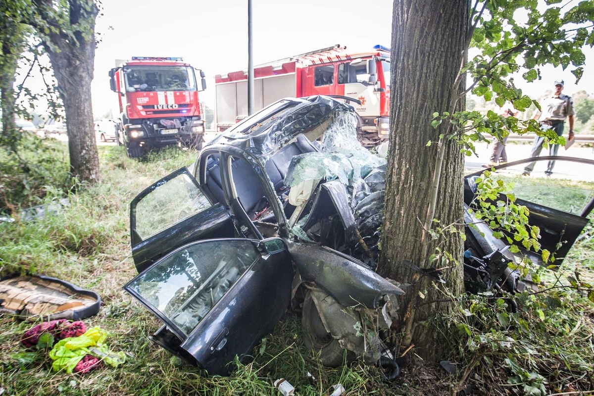 Kraupi avarija prie Ramučių