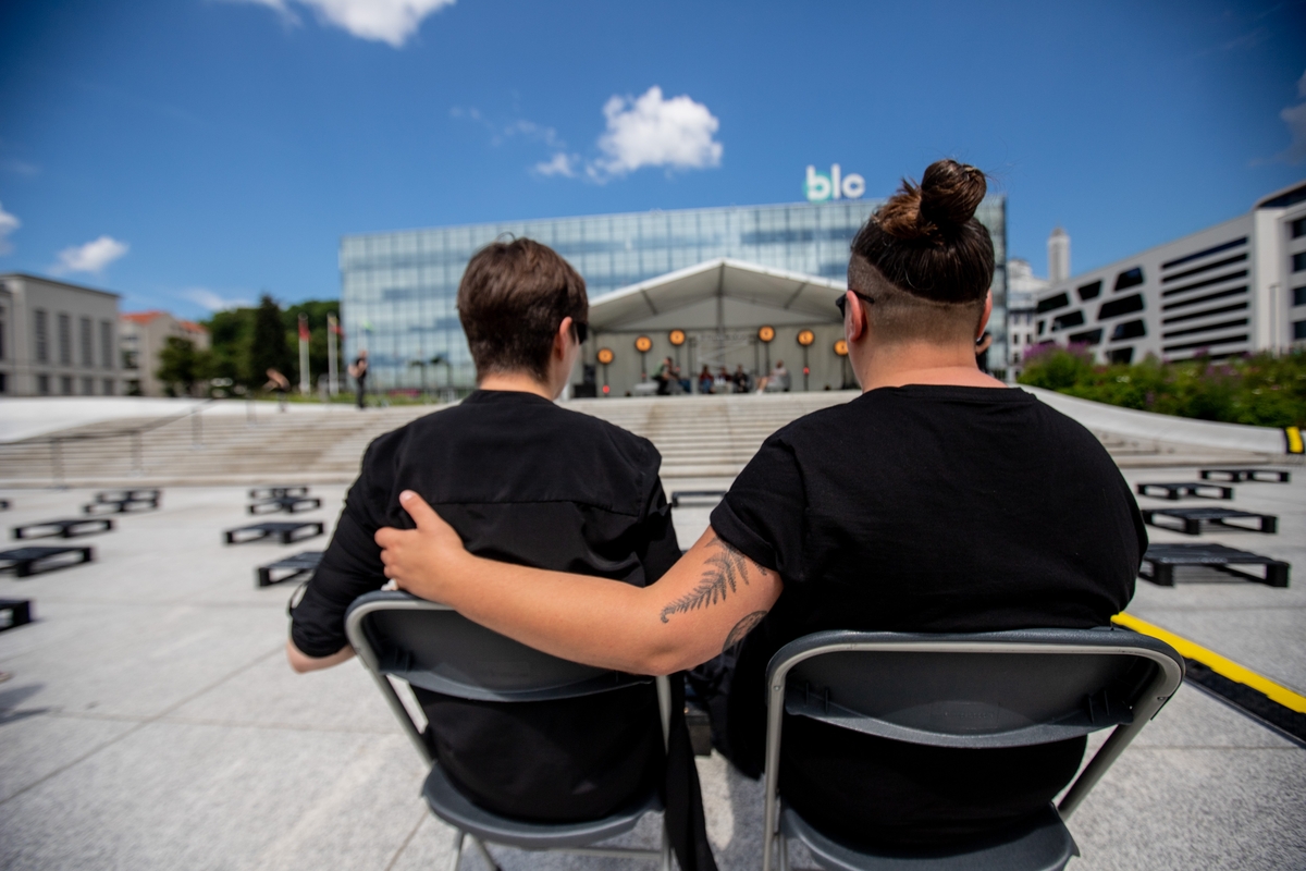 Diskusija Vienybės aikštėje apie LGBT ir kultūrą
