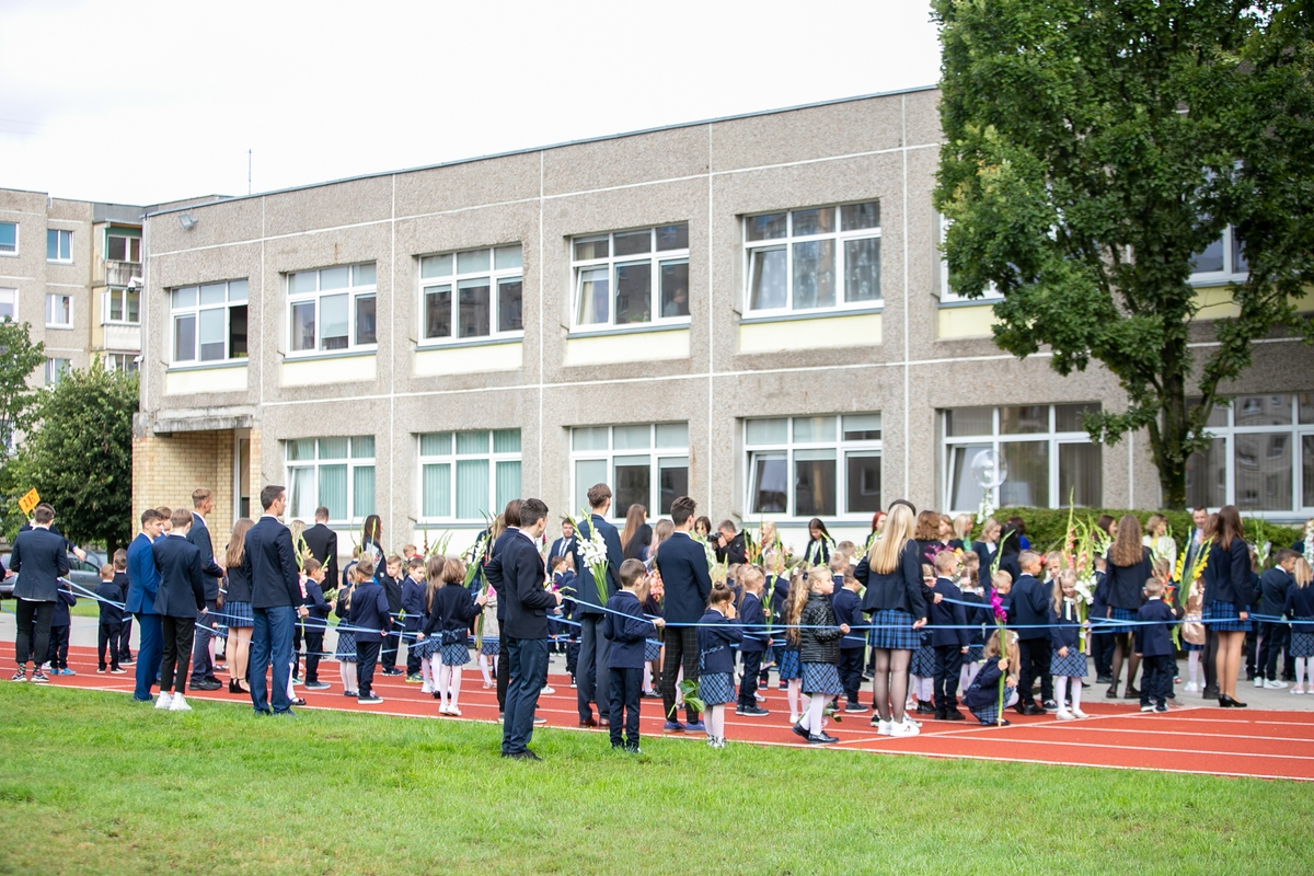 Rugsėjo 1-oji Jono Pauliaus II gimnazijoje