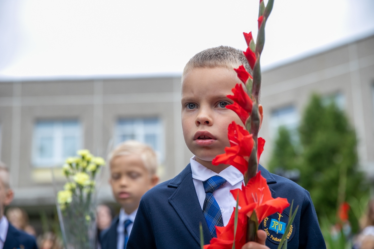Rugsėjo 1-oji Jono Pauliaus II gimnazijoje