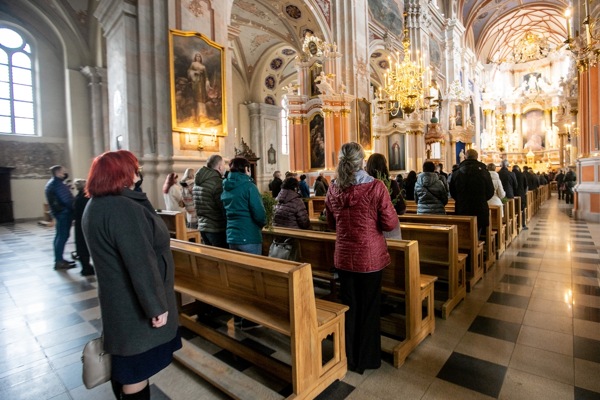 Verbų sekmadienis Kauno senamiestyje