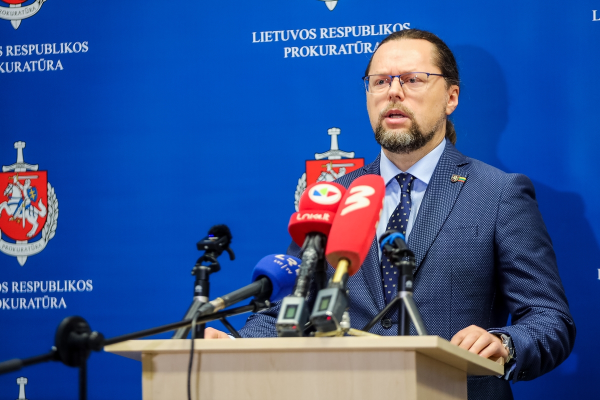 Spaudos konferencija dėl galimų Jurbarko politikės sūnų nusikaltimų