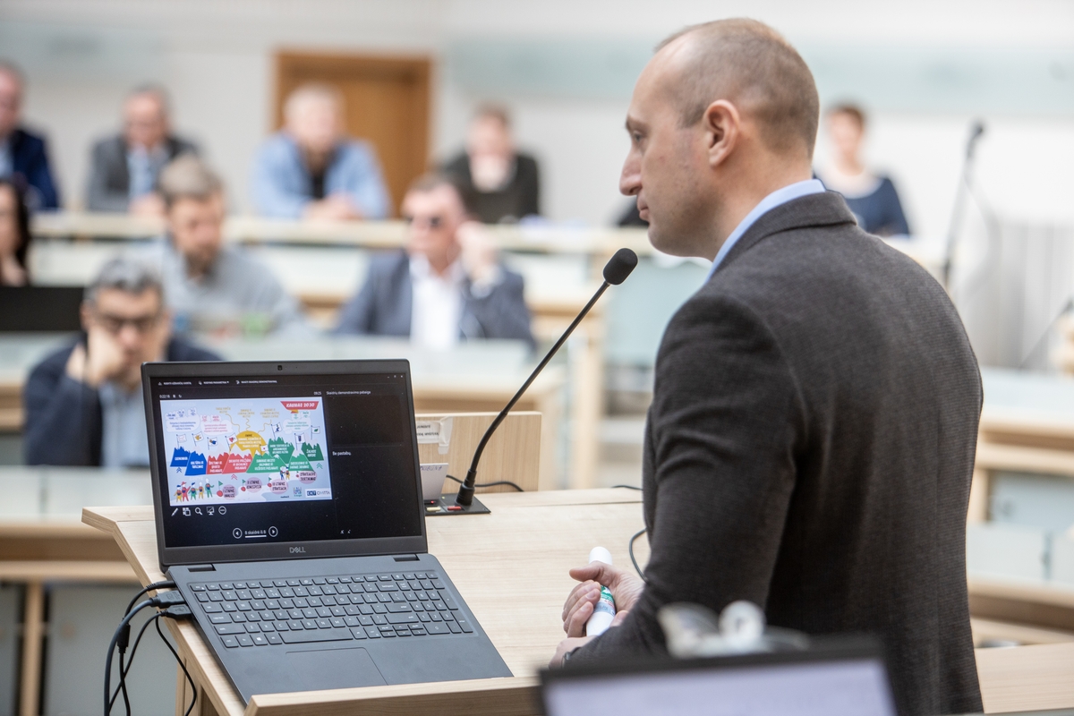 Kauno miesto tarybos posėdis (2022 gegužės 24 d.)