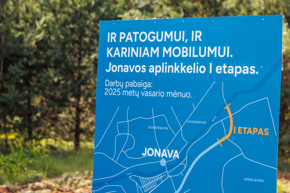 Jonavos aplinkkelio darbų pradžia