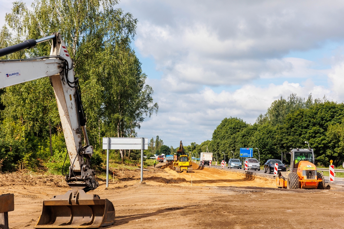 Jonavos aplinkkelio darbų pradžia