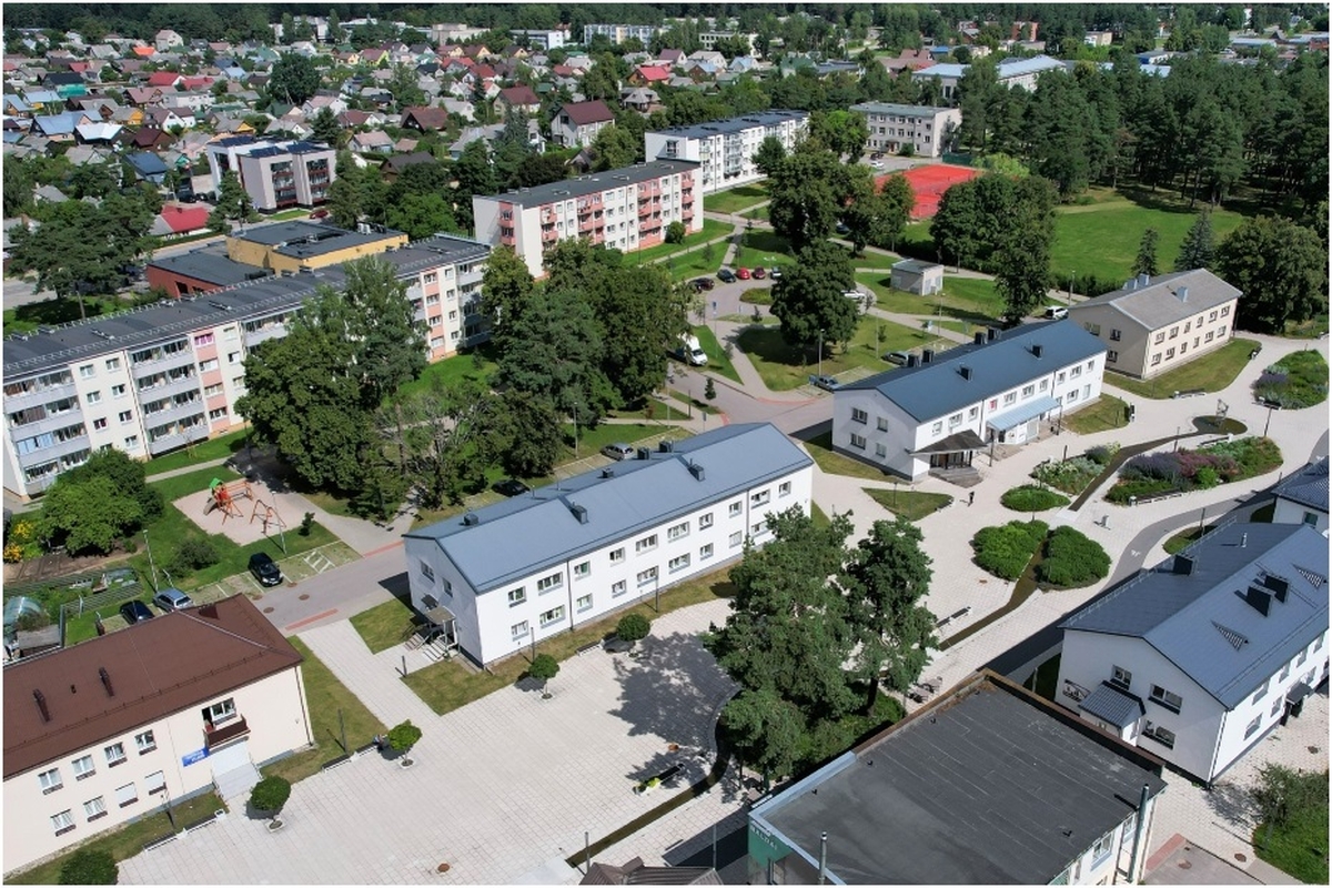 Daugiabučiai po modernizacijos.  