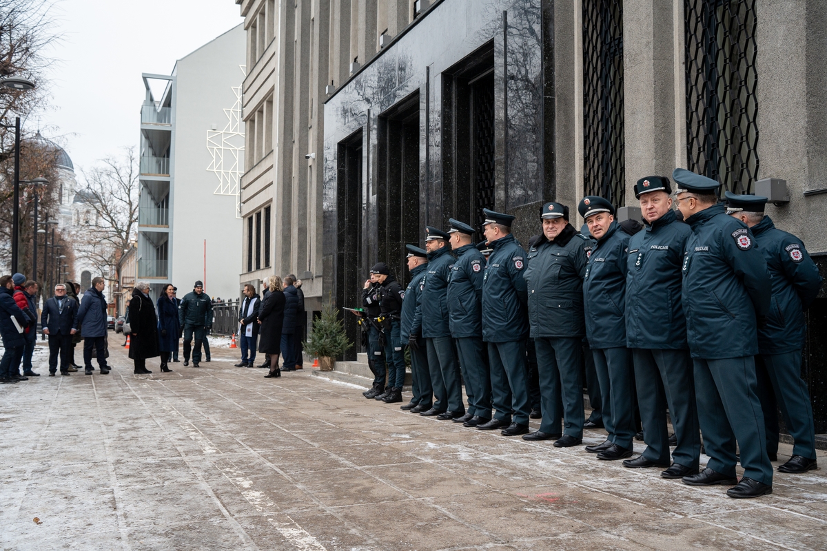 Oficialiai atidarytas Kauno Vyriausiasis policijos komisariatas
