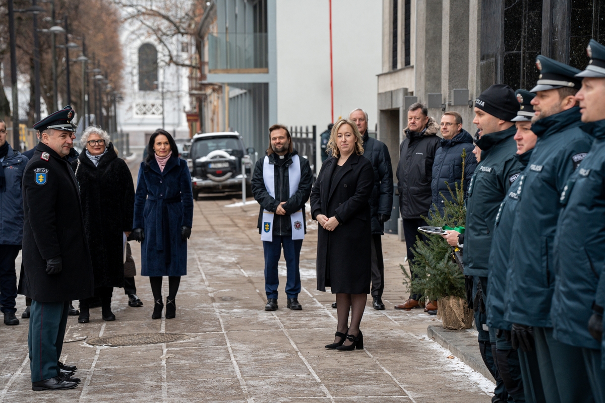 Oficialiai atidarytas Kauno Vyriausiasis policijos komisariatas