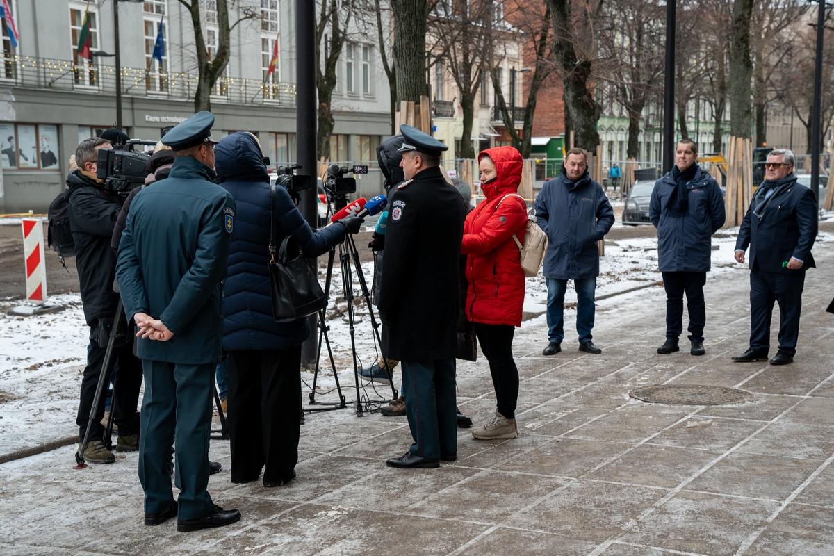 Oficialiai atidarytas Kauno Vyriausiasis policijos komisariatas