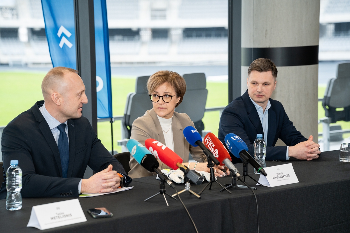 Pristatytas stadiono ir halės valdytojas