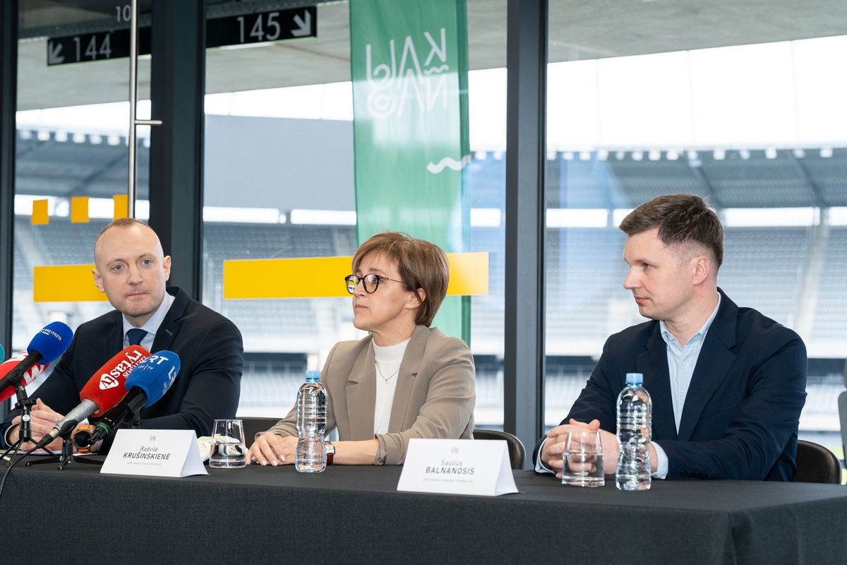 Pristatytas stadiono ir halės valdytojas