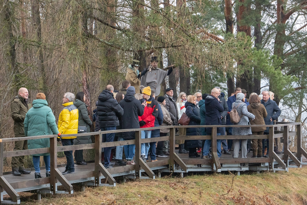 Kadagių slėnio pažintinio tako atidarymas 