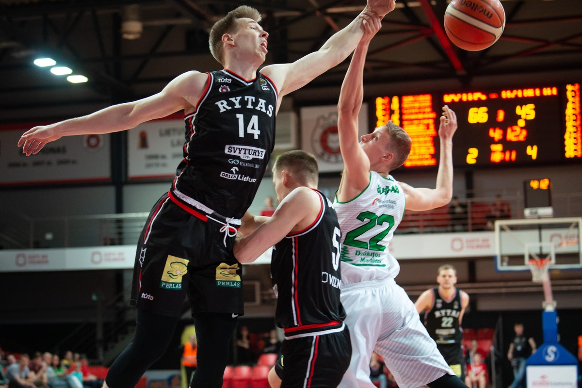 LKL kovos: „Rytas“ – „Dzūkija“ 92:69