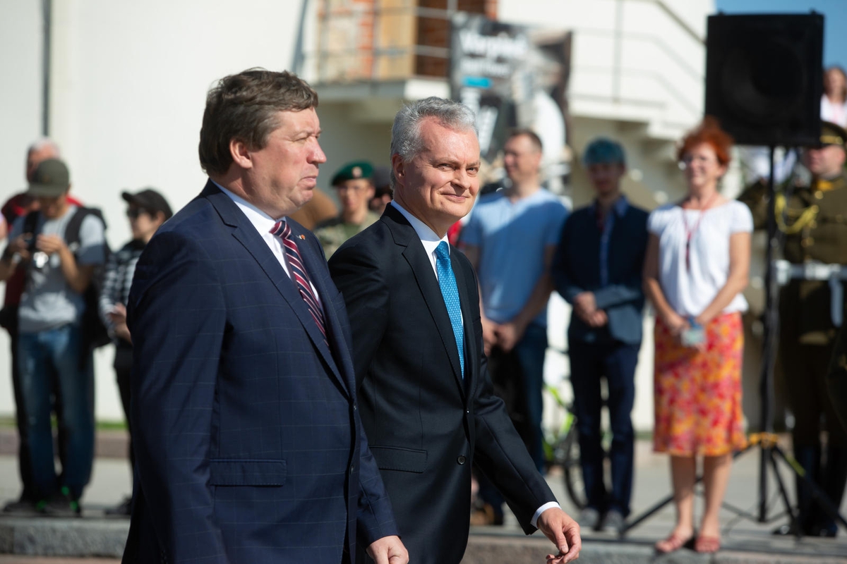 Naujo kariuomenės vado inauguracija