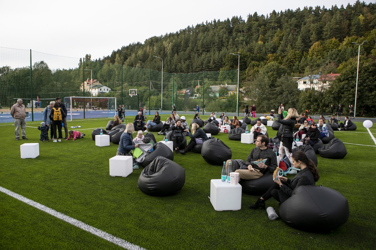 Kaukysos sporto aikštyno atidarymas