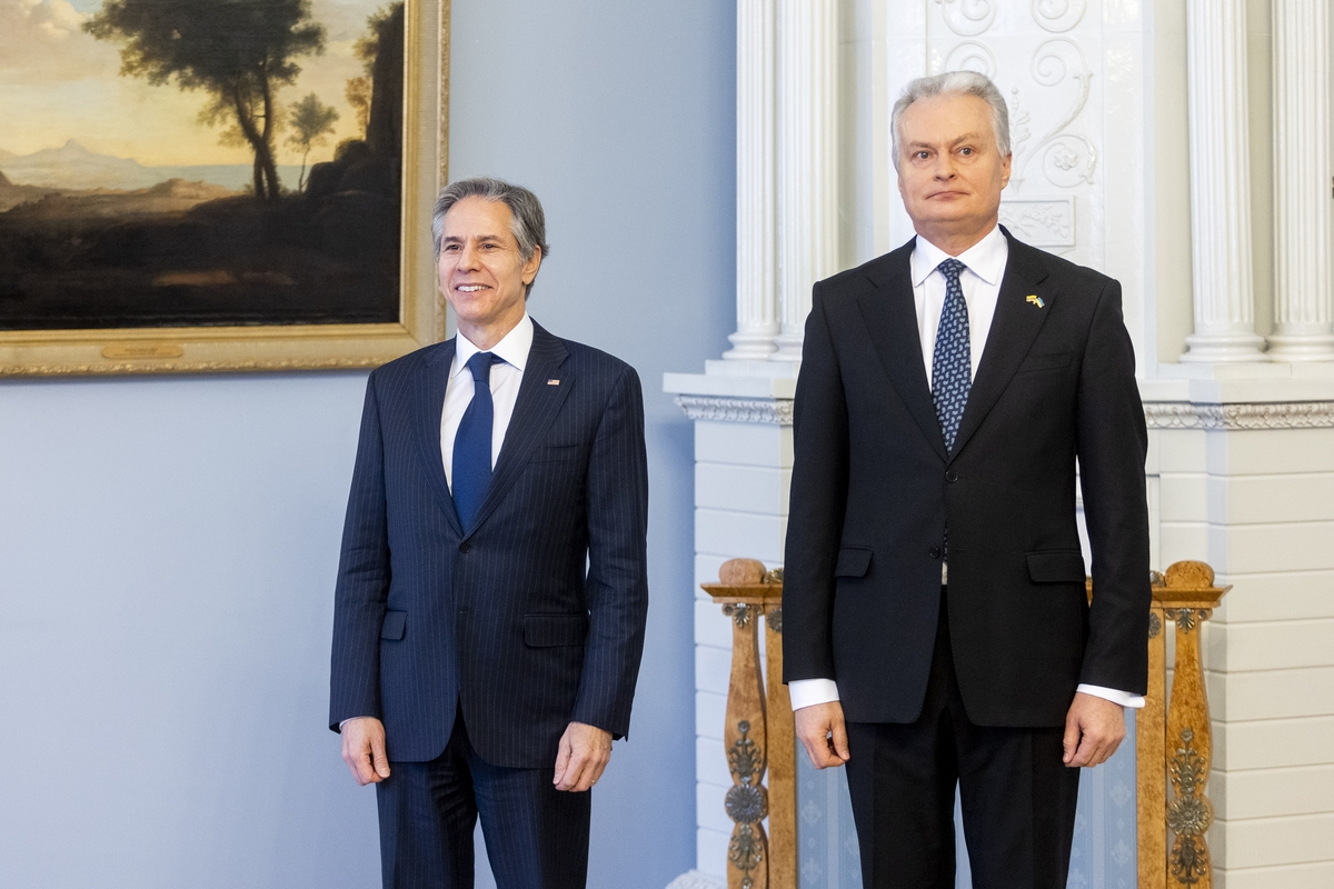 JAV diplomatijos vadovo A. Blinkeno vizitas Lietuvoje