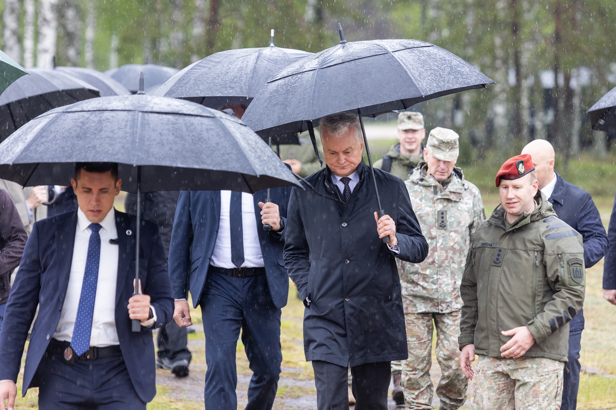 Rūdninkų karinio poligono atidarymas