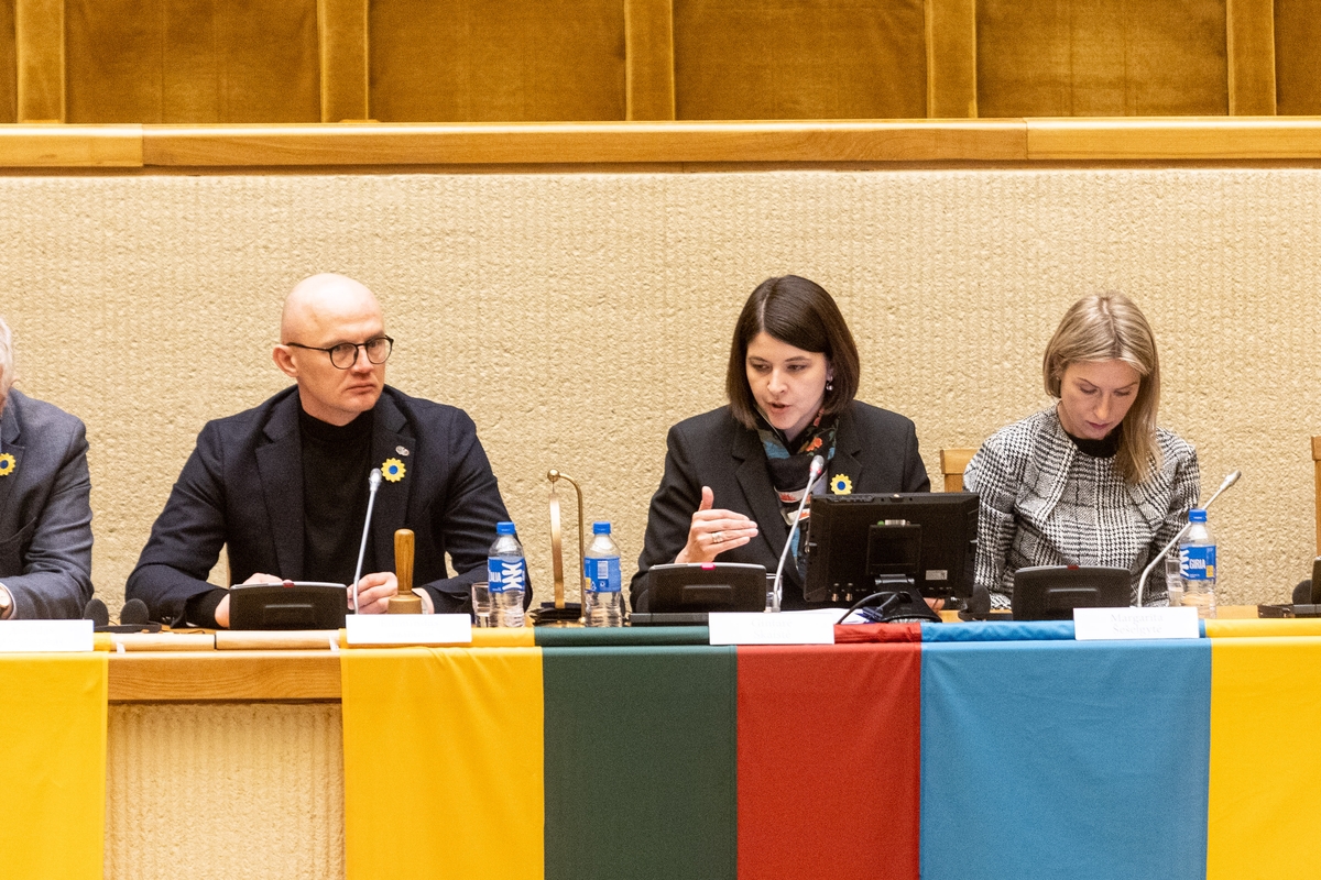 Konferencija „Metai karo Ukrainoje“ Seime